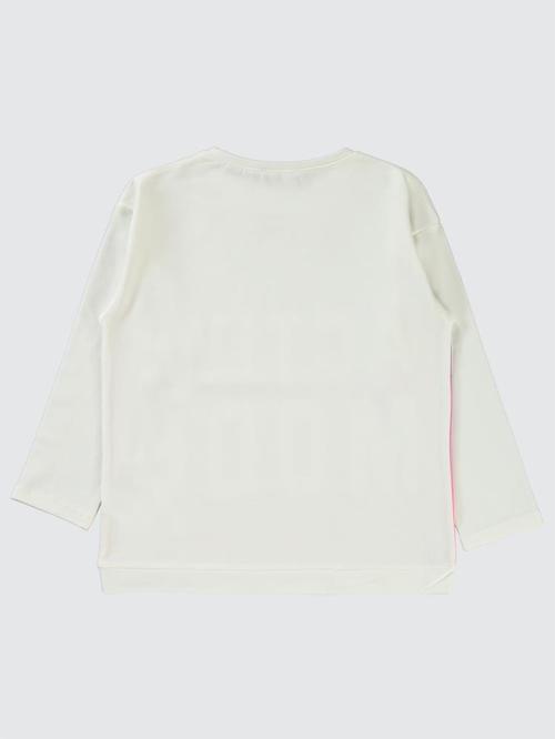 Active Mode Baskılı 6-9 Yaş Sweatshirt - Beyaz9-10 Yaş