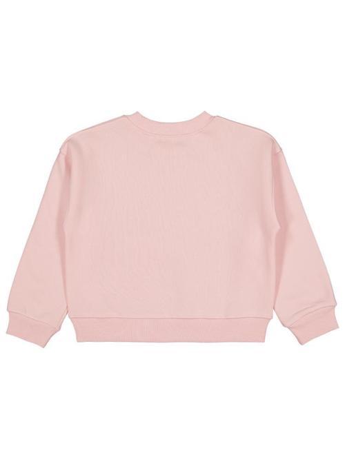 Düz 6-9 Yaş Sweatshirt - Pembe8-9 Yaş