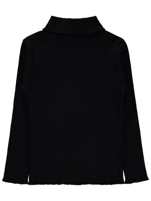 Boğazlı 6-9 Yaş Sweatshirt - Siyah7-8 Yaş