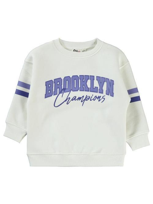 Brooklyn 2-5 Yaş Sweatshirt - Beyaz5-6 Yaş