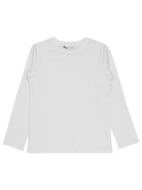 Basic 6-9 Yaş Sweatshirt - Beyaz8-9 Yaş