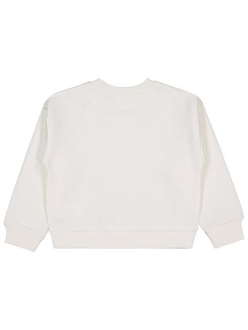 Düz 6-9 Yaş Sweatshirt - Ekru9-10 Yaş