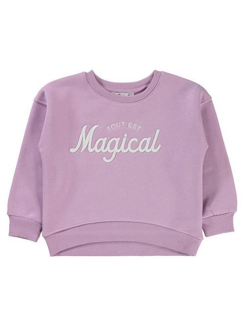 Magical Nakışlı 2-5 Yaş Sweatshirt - Lila2-3 Yaş