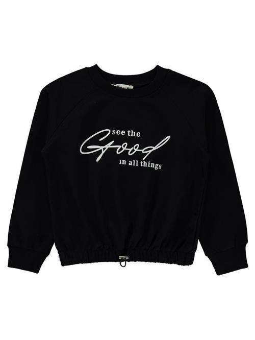 Good Baskılı 10-13 Yaş Sweatshirt - Siyah11-12 Yaş