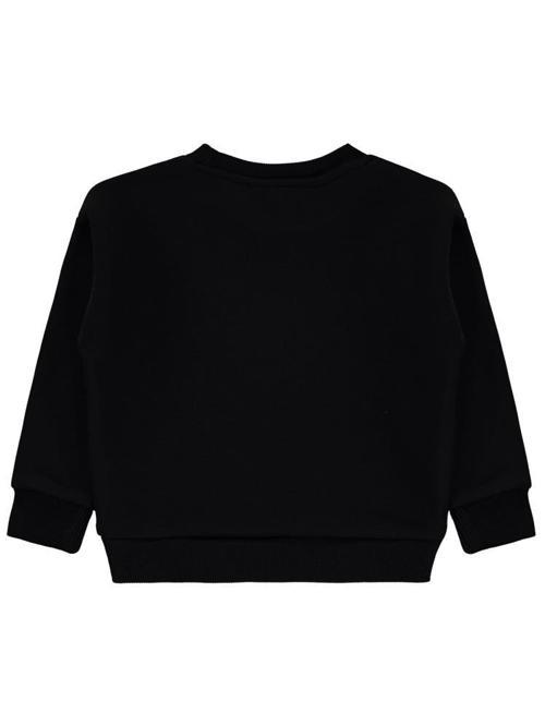 Never Stop Baskılı 2-5 Yaş Sweatshirt - Siyah3-4 Yaş