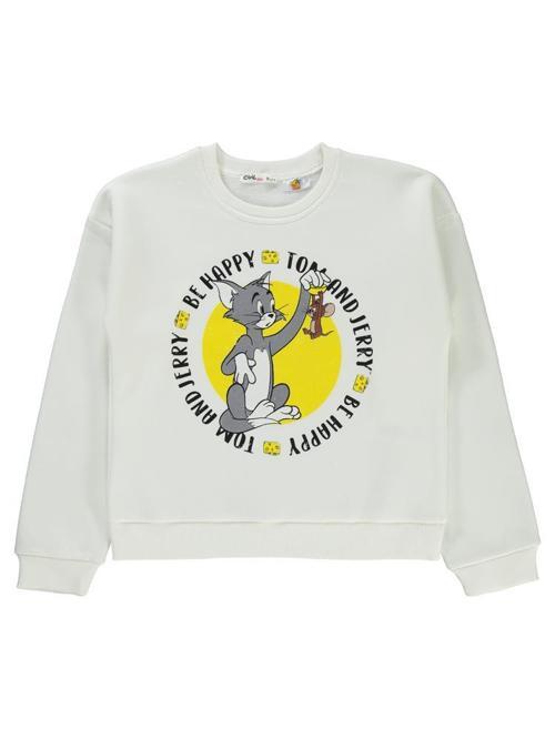 10-13 Yaş Sweatshirt - Ekru10-11 Yaş