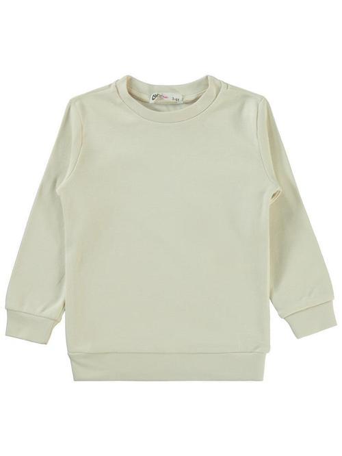 Düz 2-5 Yaş Sweatshirt - Ekru2-3 Yaş