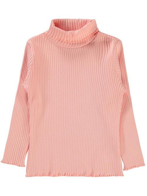 Boğazlı 2-5 Yaş Sweatshirt - Pudra5-6 Yaş