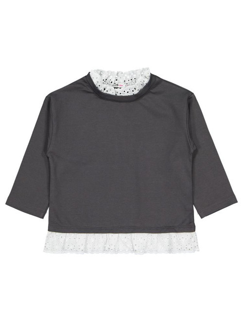 Brodeli 2-5 Yaş Sweatshirt - Gri4-5 Yaş