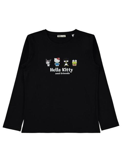 Civil Girls Sanrio Hello Kitty 10-13 Yaş Sweatshirt - Siyah11-12 Yaş