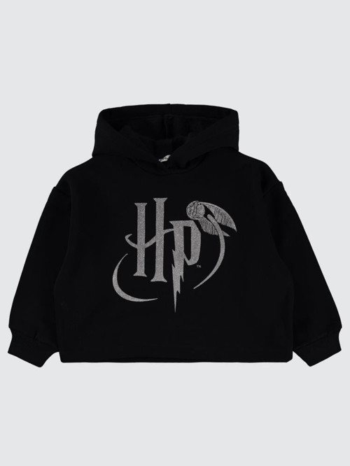 6-9 Yaş Sweatshirt - Siyah7-8 Yaş