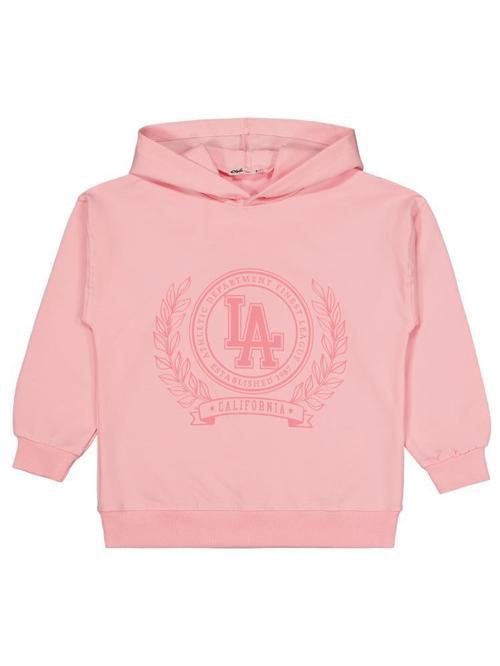 CALIFIRNIA Baskılı 6-9 Yaş Sweatshirt - Pembe8-9 Yaş