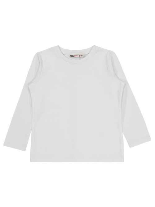Basic 2-5 Yaş Sweatshirt - Beyaz2-3 Yaş