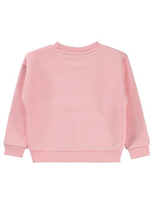 Never Stop Baskılı 2-5 Yaş Sweatshirt - Pembe2-3 Yaş