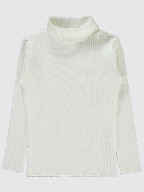 Boğazlı 10-13 Yaş Sweatshirt - Ekru10-11 Yaş