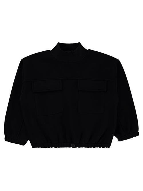 Cepli 6-9 Yaş Sweatshirt - Siyah7-8 Yaş