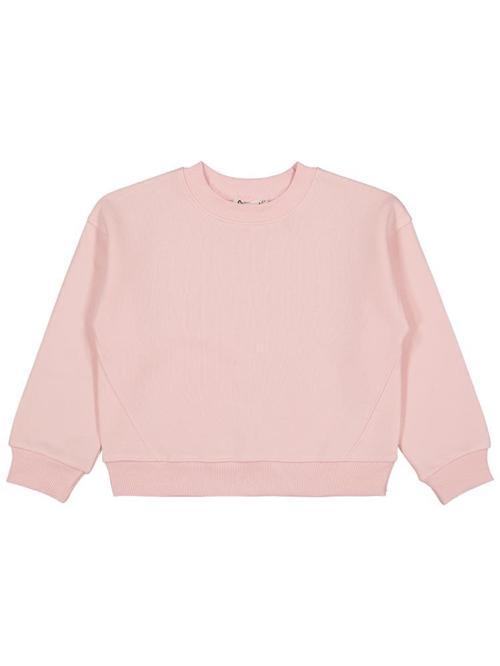 Düz 6-9 Yaş Sweatshirt - Pembe9-10 Yaş