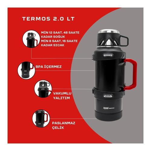 CAMPING 2 LT KAMP TERMOS