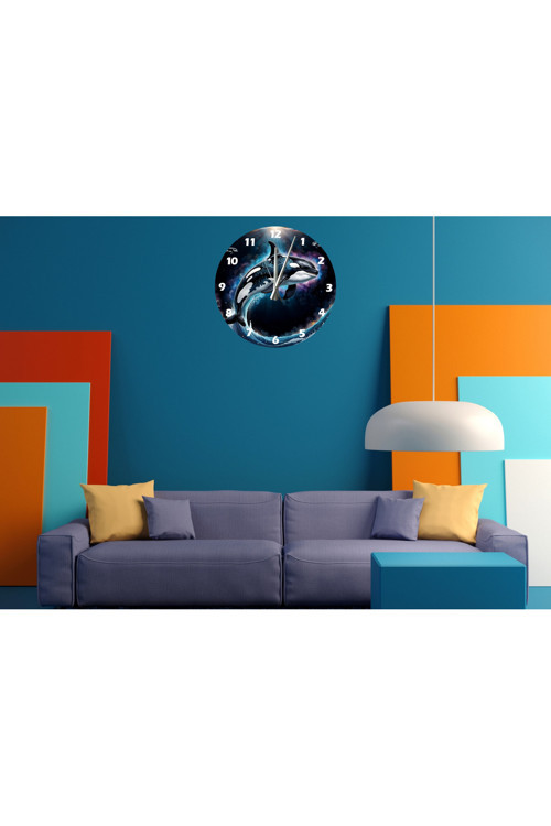 Ti-Play Orca 30X30Cm Akrilik Dekoratif Modern Duvar Saati
