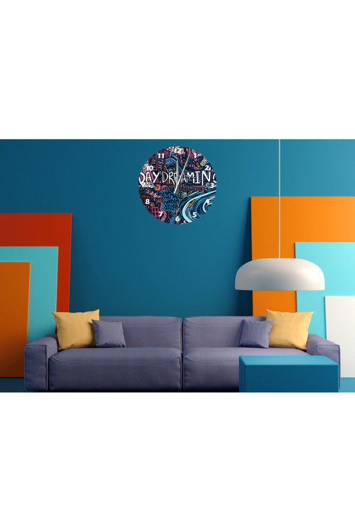 Ti-Play Hayal Kur 30X30Cm Akrilik Dekoratif Modern Duvar Saati