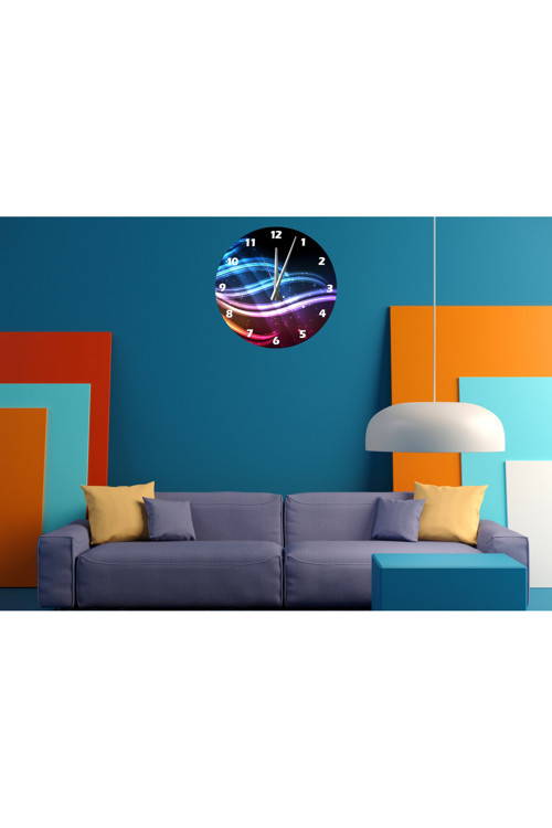 Ti-Play Işıldama 30X30Cm Akrilik Dekoratif Modern Duvar Saati