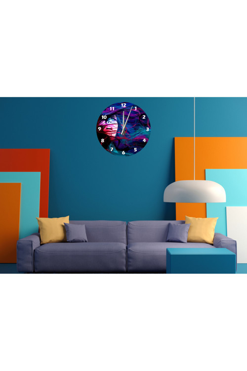 Ti-Play Sade Güzellik 30X30Cm Akrilik Dekoratif Modern Duvar Saati