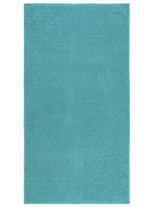 Baklava Desenli 70*140 Havlu - MaviStandart