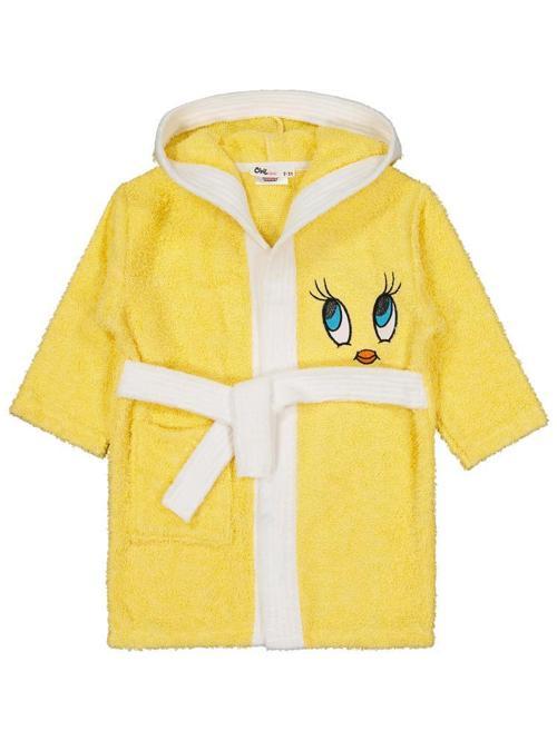 Kız Çocuk Bornoz 2-10 Yaş - Sarı6-7 Yaş