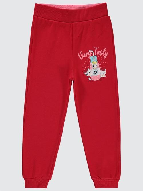 Kız Çocuk Eşofman Altı 2-5 Yaş - Turuncu3-4 Yaş