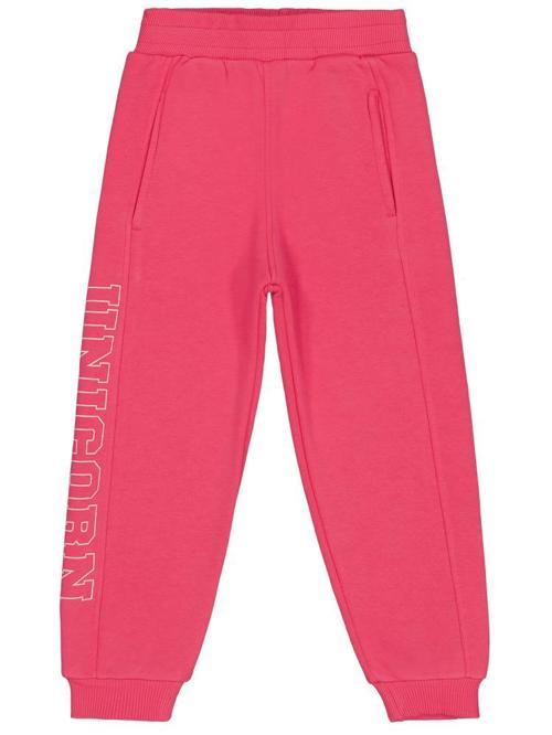 UNİCORN Baskılı 2-5 Yaş Eşofman Altı - Pembe2-3 Yaş