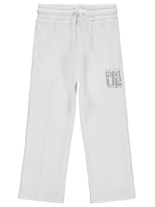 Leopar Baskılı 2-5 Yaş Eşofman Altı - Beyaz2-3 Yaş