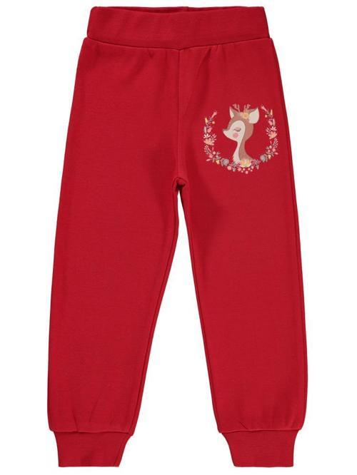 Geyik Baskılı 2-5 Yaş Eşofman Altı - Turuncu2-3 Yaş