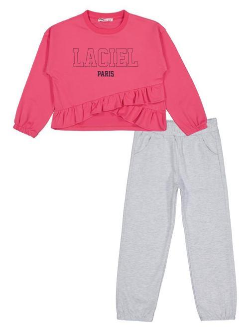LACIEL Baskılı 6-9 Yaş Eşofman Takımı - Pembe8-9 Yaş
