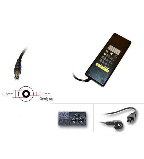 Toshiba Dynabook 19V 6.3A 120W Geniş Uç Notebook Adaptör Laptop Şarj