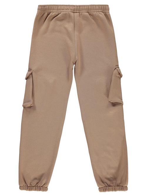 Kız Çocuk Eşofman Altı 6-9 Yaş - Turuncu6-7 Yaş