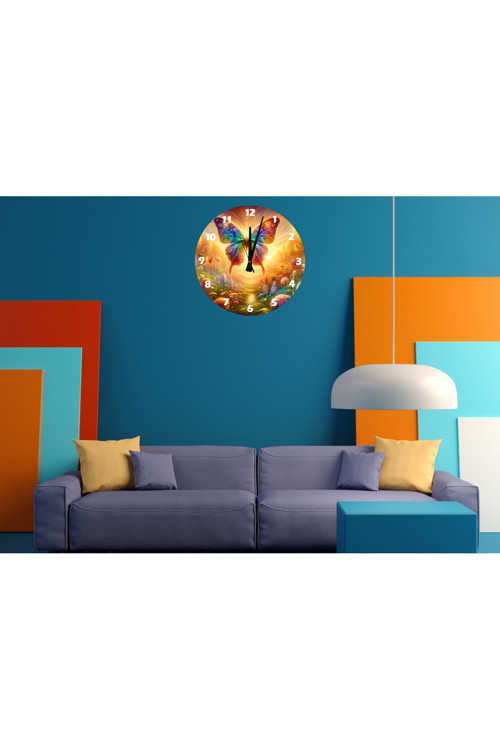 Ti-Play Bir Rüya 30X30Cm Akrilik Dekoratif Modern Duvar Saati