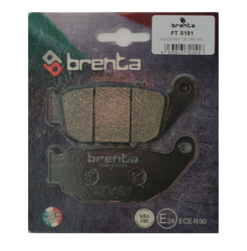 Cf Moto Nk 250 2022 Ve Sonrası Brenta Arka Fren Balata Ob1699