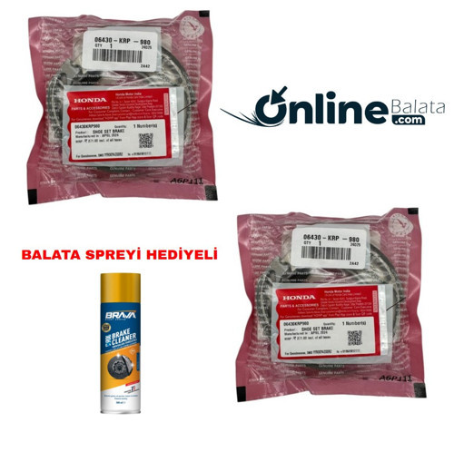 Activa 100 Fren Balata Takımı Ön Ve Arka Ob4289