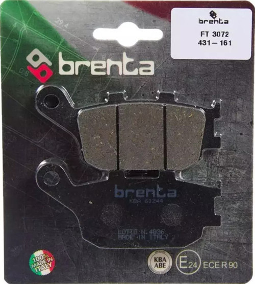 Kawasakı Z 750 Abs 2007-2012 Brenta Arka Fren Balata Ob