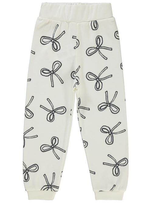 Kız Çocuk Eşofman Altı 2-5 Yaş - Ekru2-3 Yaş