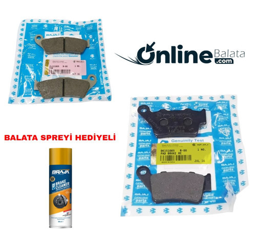 Dominar 400 Fren Balata Takımı Ön Ve Arka Ob4280