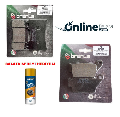 Aprilia Pegaso 650 Strada Brenta Fren Balata Takımı Ön Ve Arka Ob4262