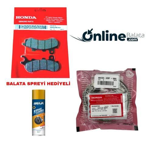 Pcx 125 18-20 Fren Balata Takımı Ön Ve Arka Ob4299