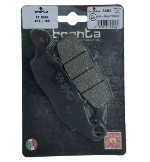 Kawasakı Z 750 S Brenta Ön Sol Fren Balata Ob