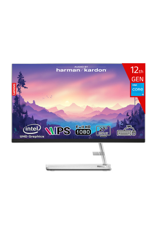 Intel İ5-12450H 8Gb 1Tb Ssd W11P 27 Ips Fhd F0Gj00Gstx-81W Beyaz Aıo Bilgisayar