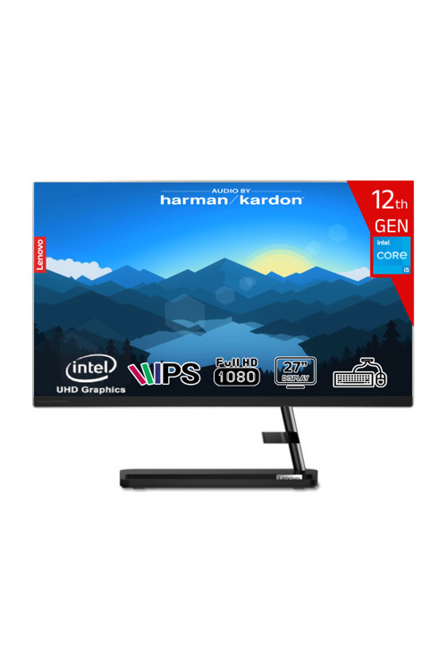 İ5-12450H 64Gb 1Tb Ssd Freedos 27 Ips Fhd F0Gj00K9Tx-641 Siyah Aıo Bilgisayar