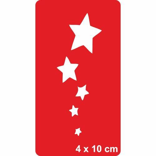 Gökyüzünde Yalnız Gezen YıldızlarSupertrend1 Tattoo Geçici Dövme Şablonları Kına Kalıpları