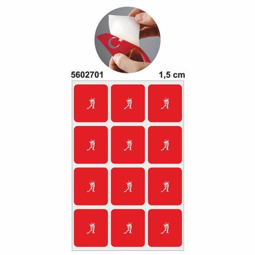 Bayiilere Özel Mini Taçlı Harf 27 Sayfa Dövme Deseni Şablon Seti 1,5 CM