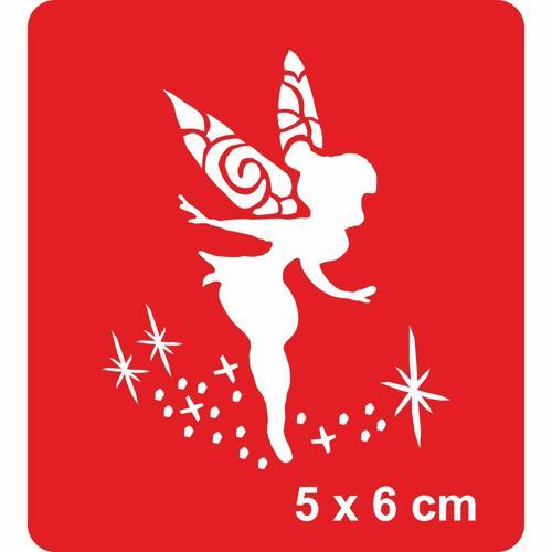 Yıldız Melek Peri Tattoo Geçici Dövme Şablonları Kına Kalıpları