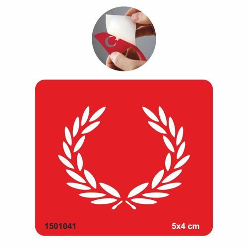 Bizans Zeytin Dalı Taç Tattoo Geçici Dövme Şablonları Kına Kalıpları